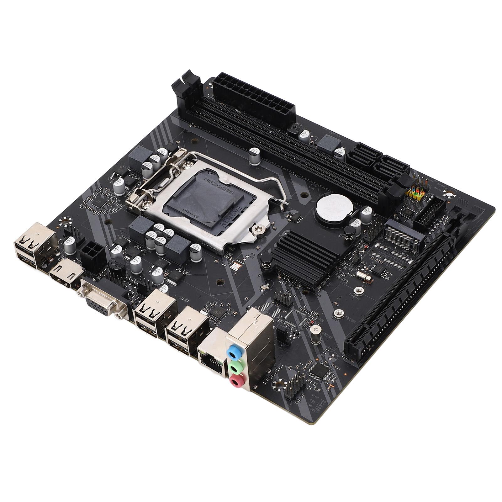 

H61M Материнська плата 1155pin DDR3 пам ять чотирьохядерний процесор двоканальний HD інтерфейс настільний комп ютер