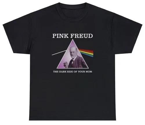 Pink Freud, The Dark Side Of Your Mom T Shirt Funny Parody Band Meme Humor Tee XL
