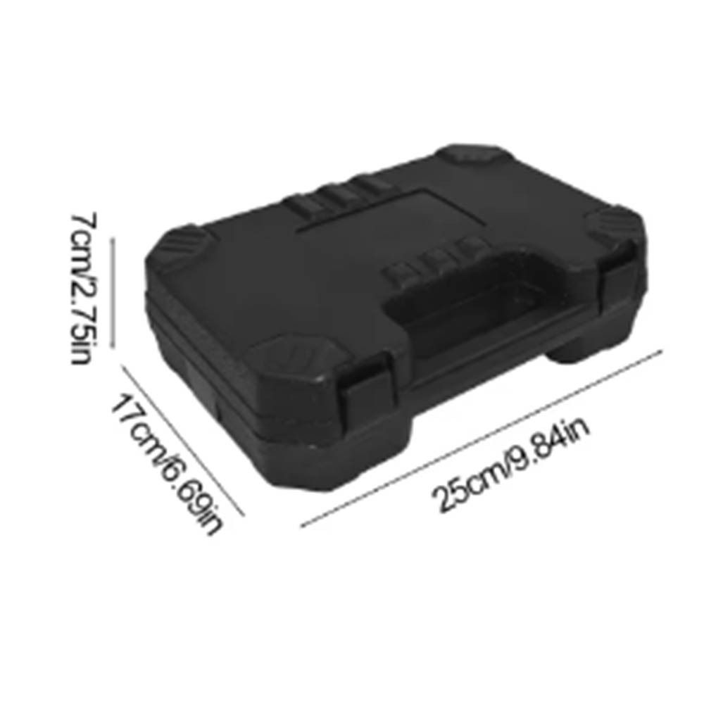 26Pcs Multi-Size Drilling Step Drill Bit  Set Chamfering Drill Center Punch  Hole Opener Tool