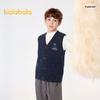 Balabala Boys' Wool-Blend V-Neck Vest