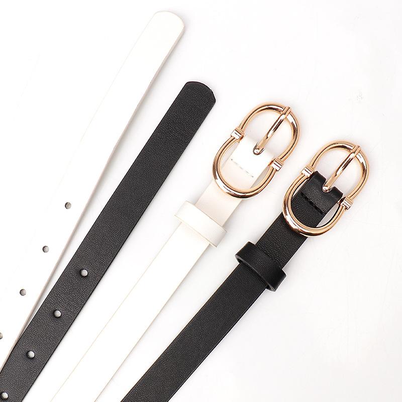New Simple and Versatile Women's Belt, Fashionable Commuting Casual Style Belt, Women's Decorative Jeans Belt