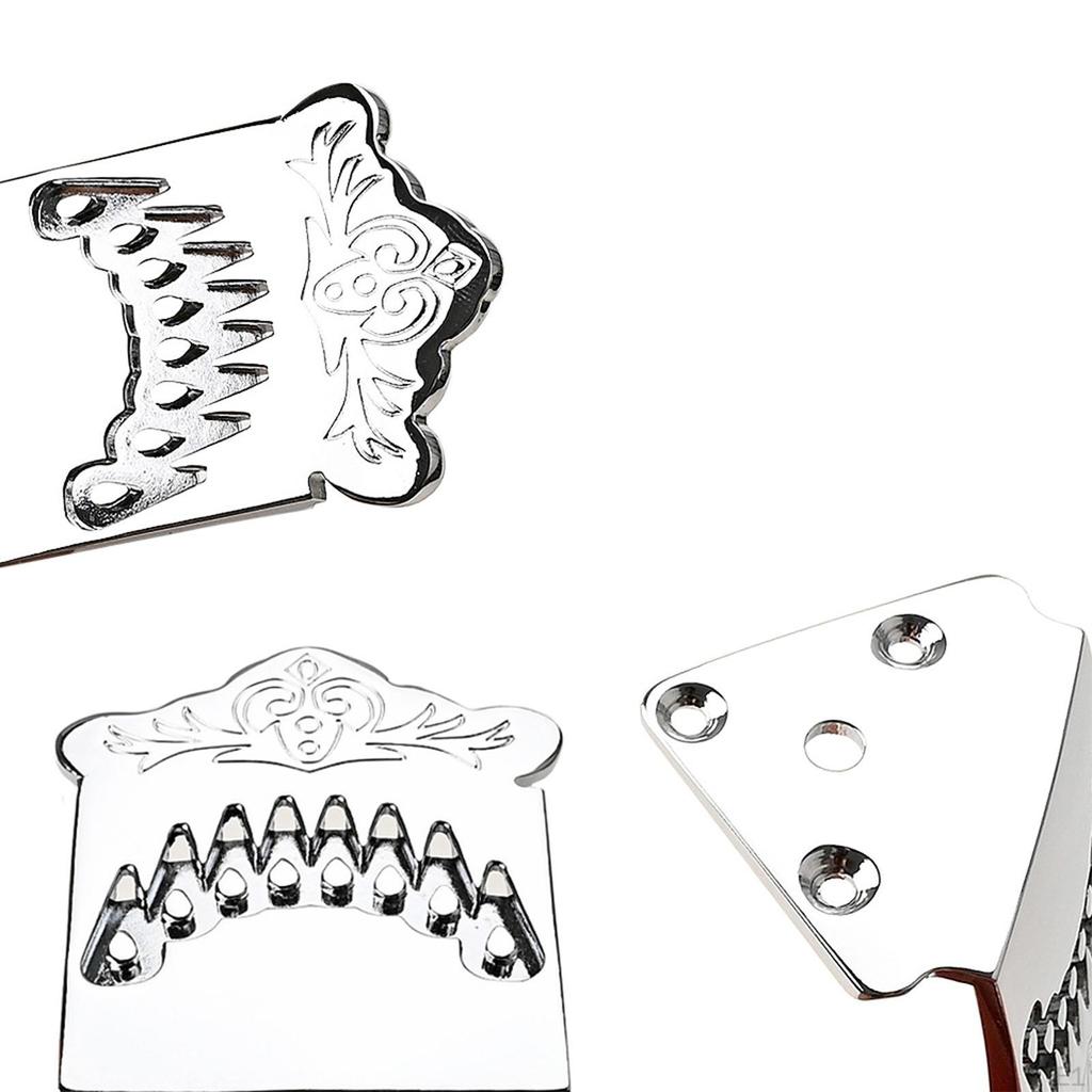 Mandolinen-Saitenhalter, Gitarren-Saitenhalter mit Schrauben für 8-saitiges Musikinstrument
