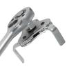 Universal Adjustable Oil Filter Wrench From 2-1/2 Inch to 4.5 Inch Oil Filter Wrench Tool Set With 3 Jaw Uninstall Removal Key