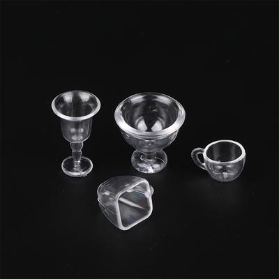 17Pcs/Lot Plate Cup Dish Bowl Tableware Set Dollhouse Miniature Toy Doll Food