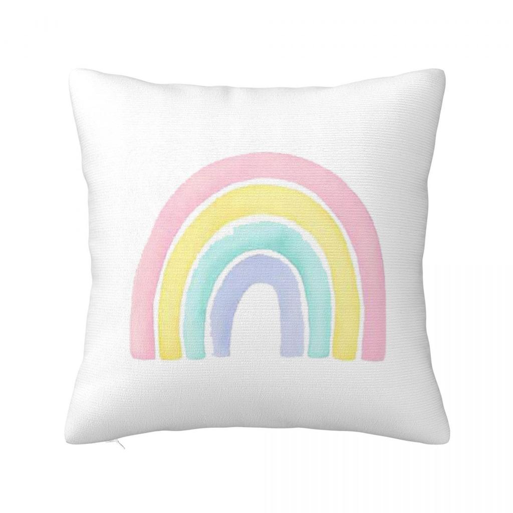Colorful Sun Cloud Rainbow Print Pillowcase Cushion Comfort Throw Pillow Sofa Cushions Used for Home Bedroom Living Room