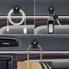 AMD1 2Pcs Mini Car Hooks Storage Clip Holder Auto Sticker For Tesla Model Y 2025 Model 3 Model S Model X Cybertruck Roadster SpaceX