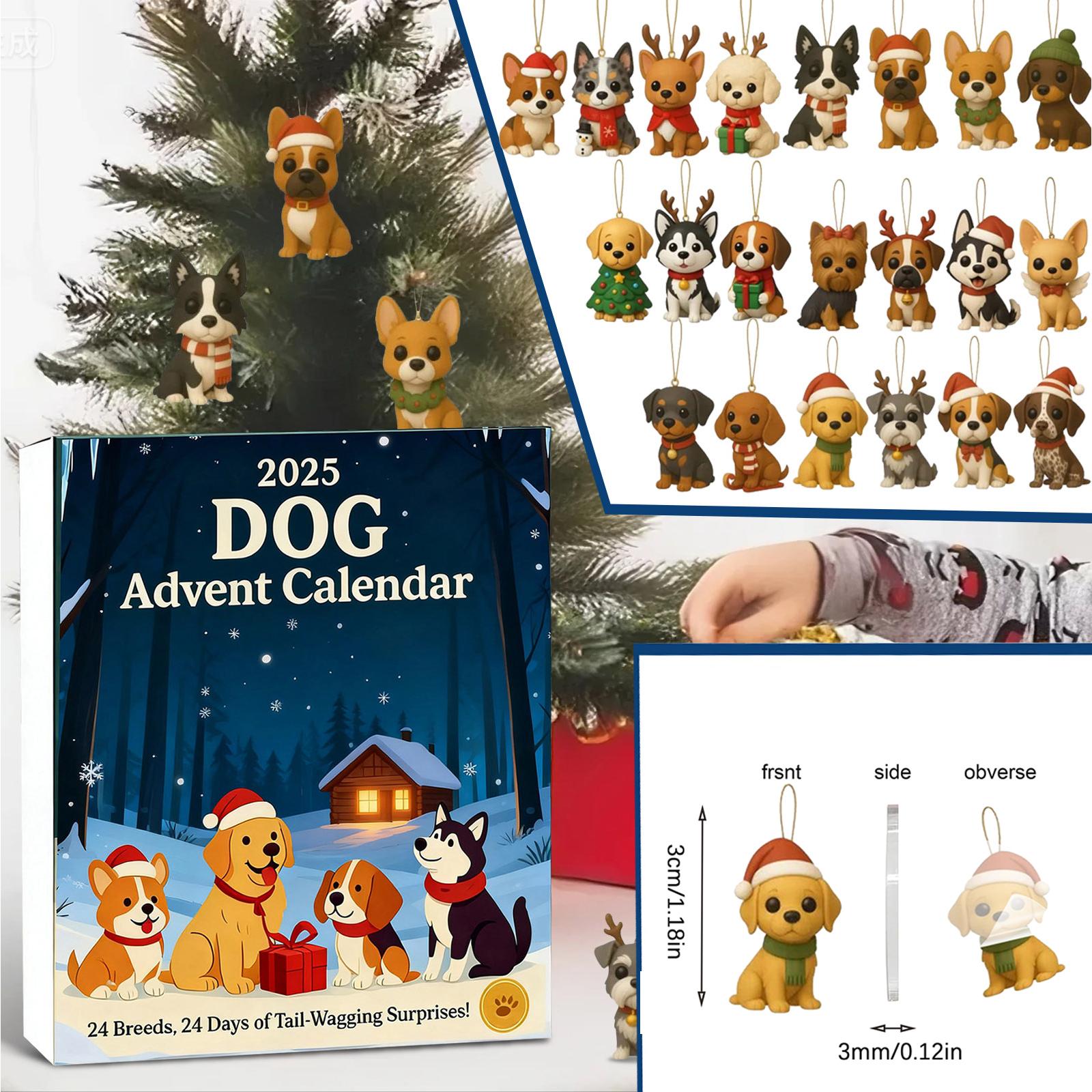 

Календарь обратного отсчета включает 24 подарка, календарь обратного отсчета и подарок-сюрприз One Size