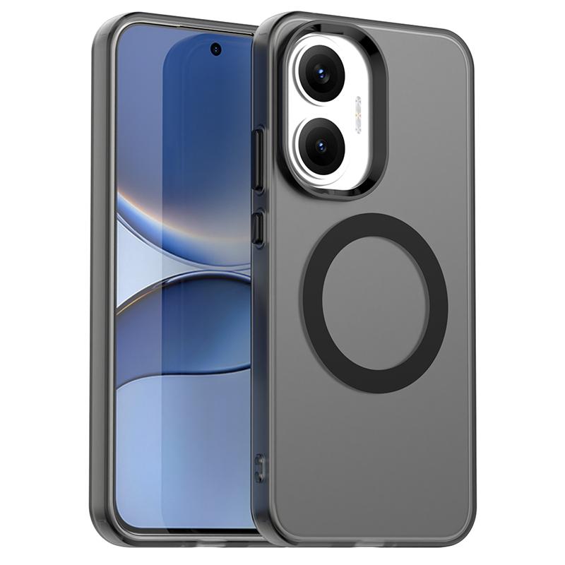 Transparent Case For Xiaomi Poco F7 Case Poco F7 Ultra F7 Pro Magnetic Adsorption Wireless Charge Back Cover For Poco F7 Case