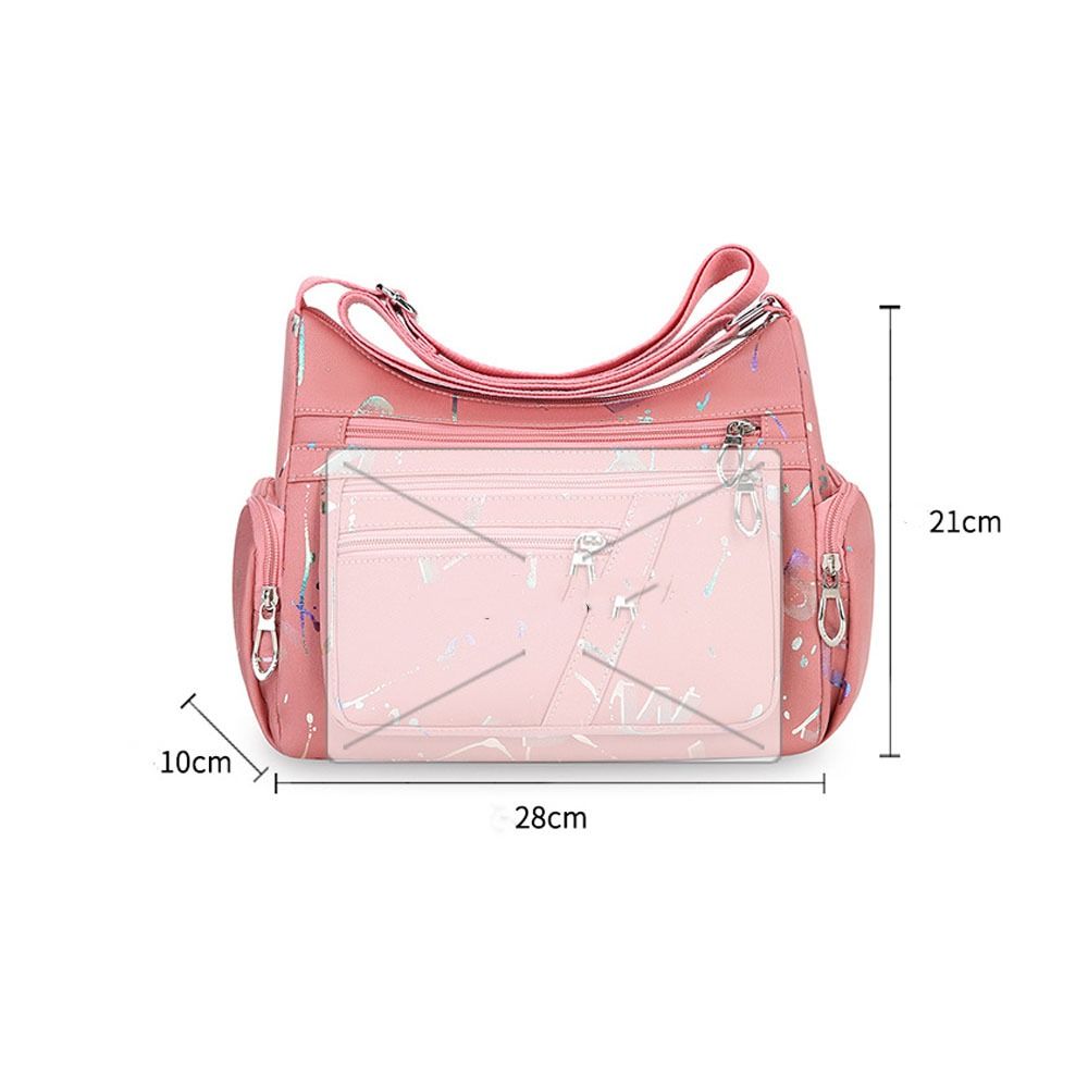 Waterproof Women Shoulder Bag Multifuntional Crossbody Bag Fashion Travel Purse