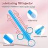 Lubricant Launcher, Lubricant Applicator With Smooth Round Tip, Reusable (2-pack, Blue)