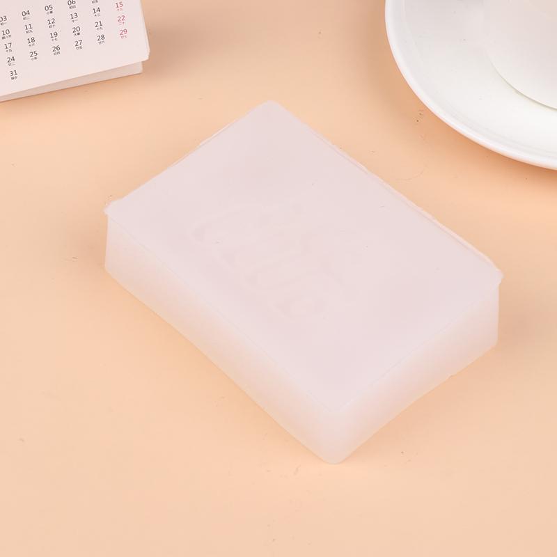 Fight Club Soap Silicone Mold Rectangle Bath Bomb Lotion Bar Making Supplies Moule Savon Molde Jabon Cake Loaf Pan Accessories