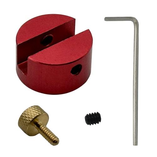 Gugaguga AB1 Lock-n-Load Metal Anvil Base Kit (1 Set) for Length Measurement, Compatible with Comparator Bushings, Replacement for Caper Base Anvils