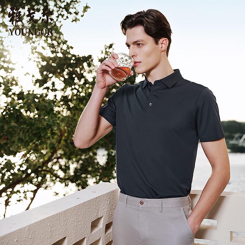 Youngor Men s 2025 Summer Business Casual Polo Shirt M