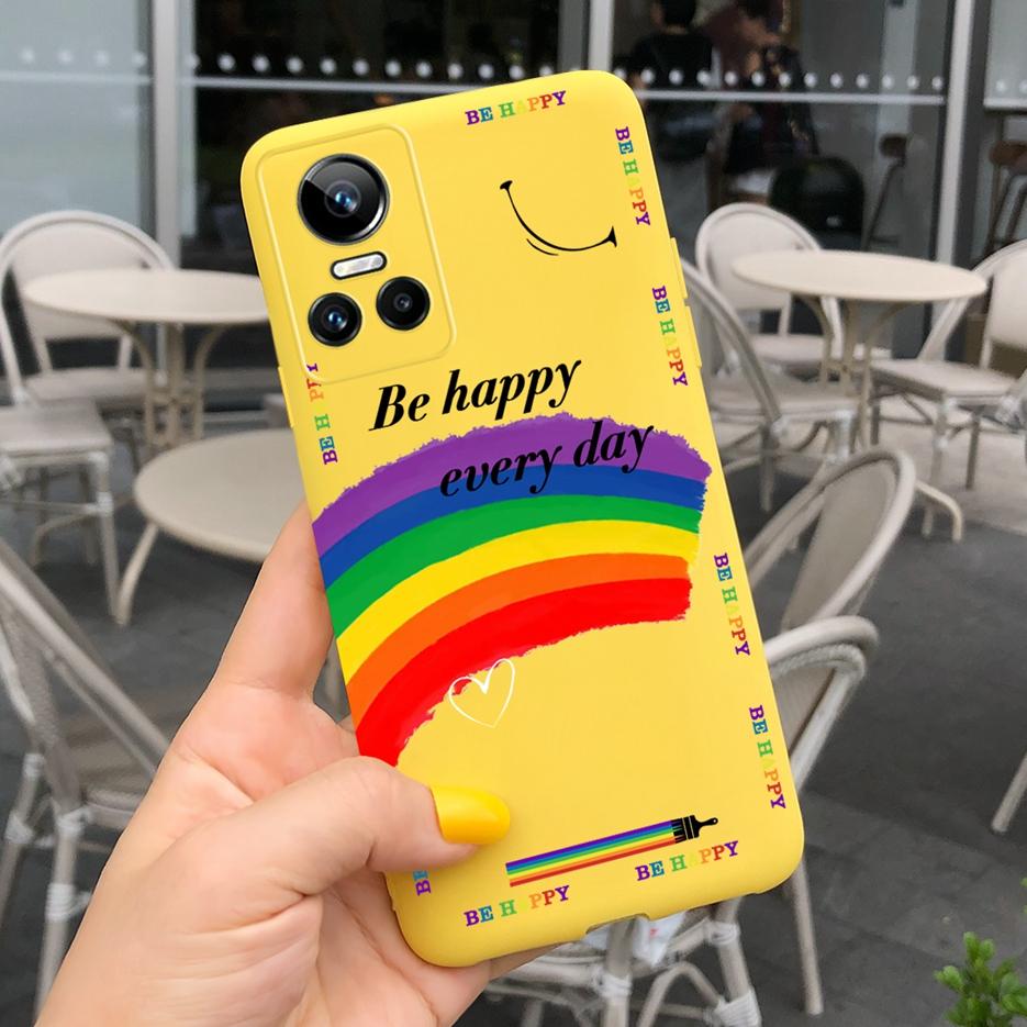 For Realme GT Neo 3 Case Colorful New Fashion Art Painted Cover For Oppo Realme GT Neo 3 80W / Neo3 150W Soft Slim Fundas Bumper