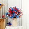 Simulated Bouquet, Artificial Fake Flower Arrangement, Decorative Ornament, Independent Day Decoration Flower