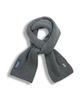 Guernsey Woollens Superfine Merino Wool Anchor Muffler - Grey