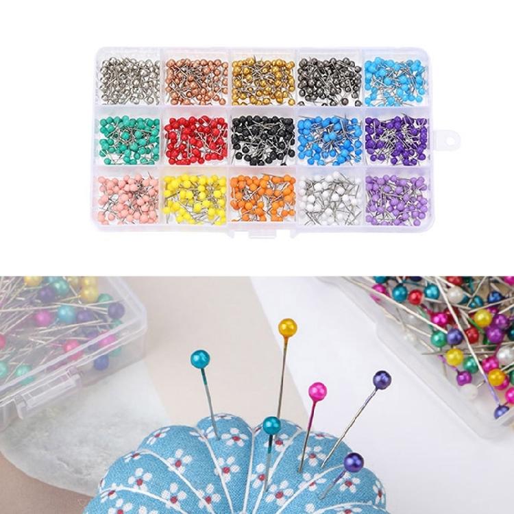 200/500/900 Stück 4 mm Rundkopf Nähnadeln Mehrfarbig Quilting Positionierungsnadeln Für Näharbeiten Stoff Nähprojekt