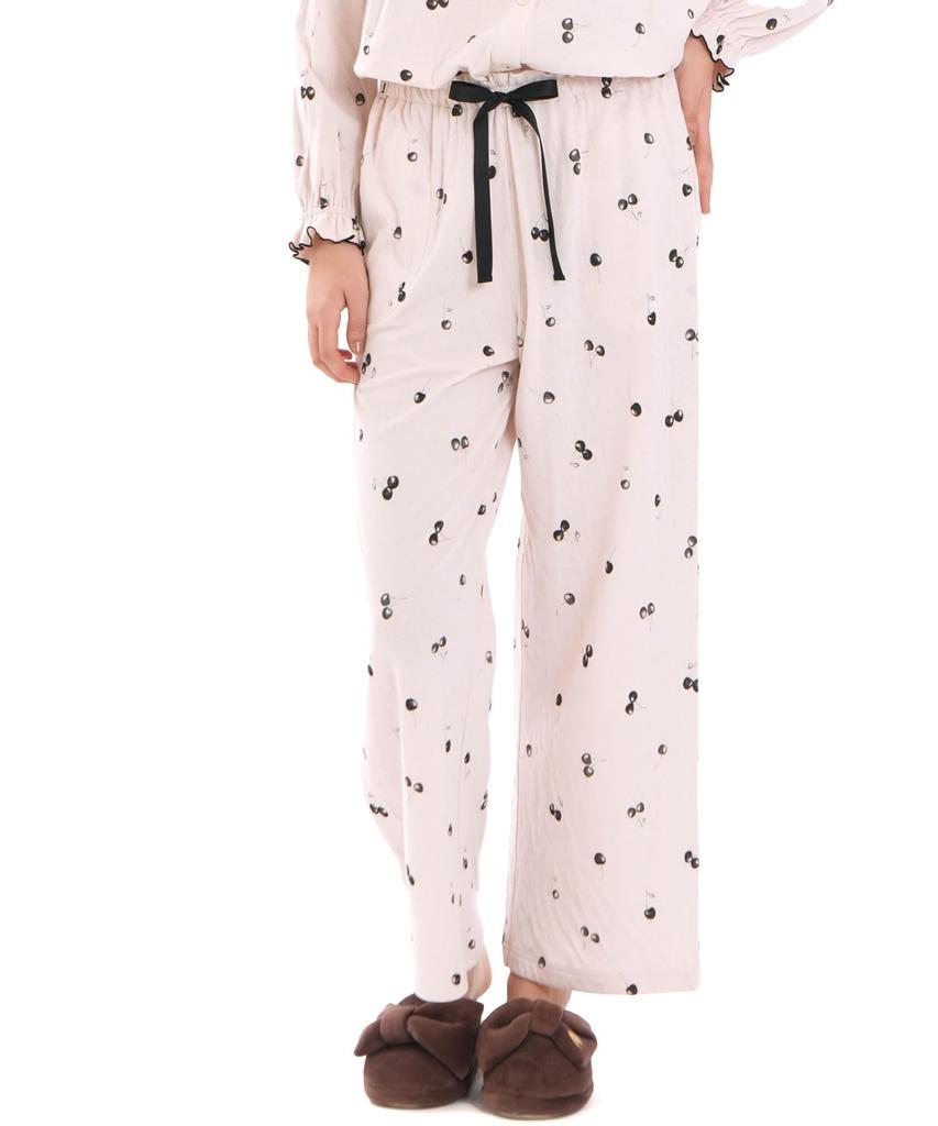 Cotton Cherry Frill Pajamas