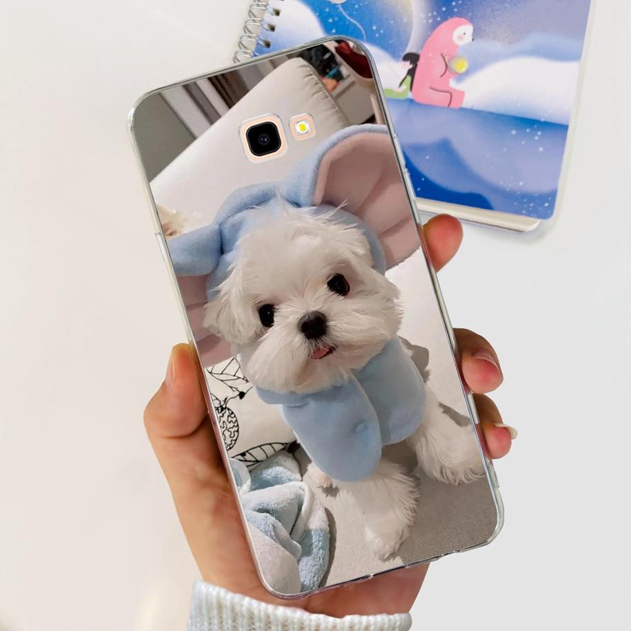 For Samsung Galaxy J4 Plus 2018 Phone Case Fashion Flower Soft Silicone Cover For Samsung J4 J 4 Plus 2018 J4+ J415F J4Plus Capa