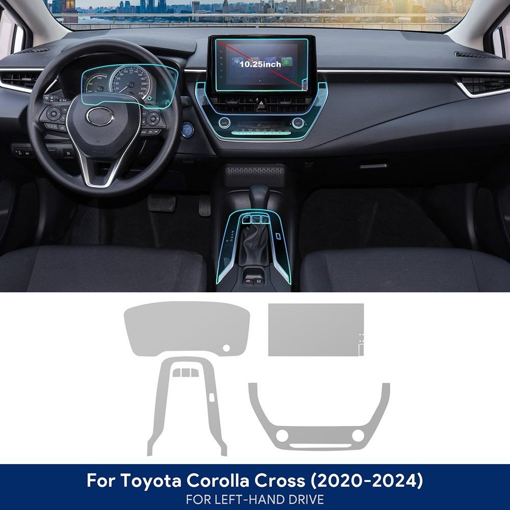 TPU salona aizsargplēve priekš Toyota Corolla