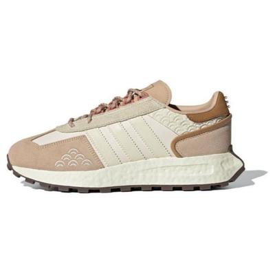 Originals Retropy Retro Leather Durable Low-Top Running Shoes Unisex Sneakers Brown White IF4324