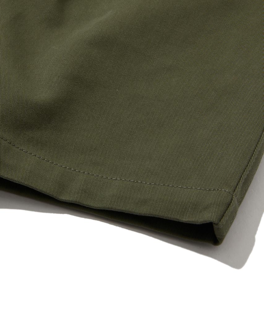 PENFIELD Cotton Double-Pleat Bermuda Pants Olive_Fs2Wp04U