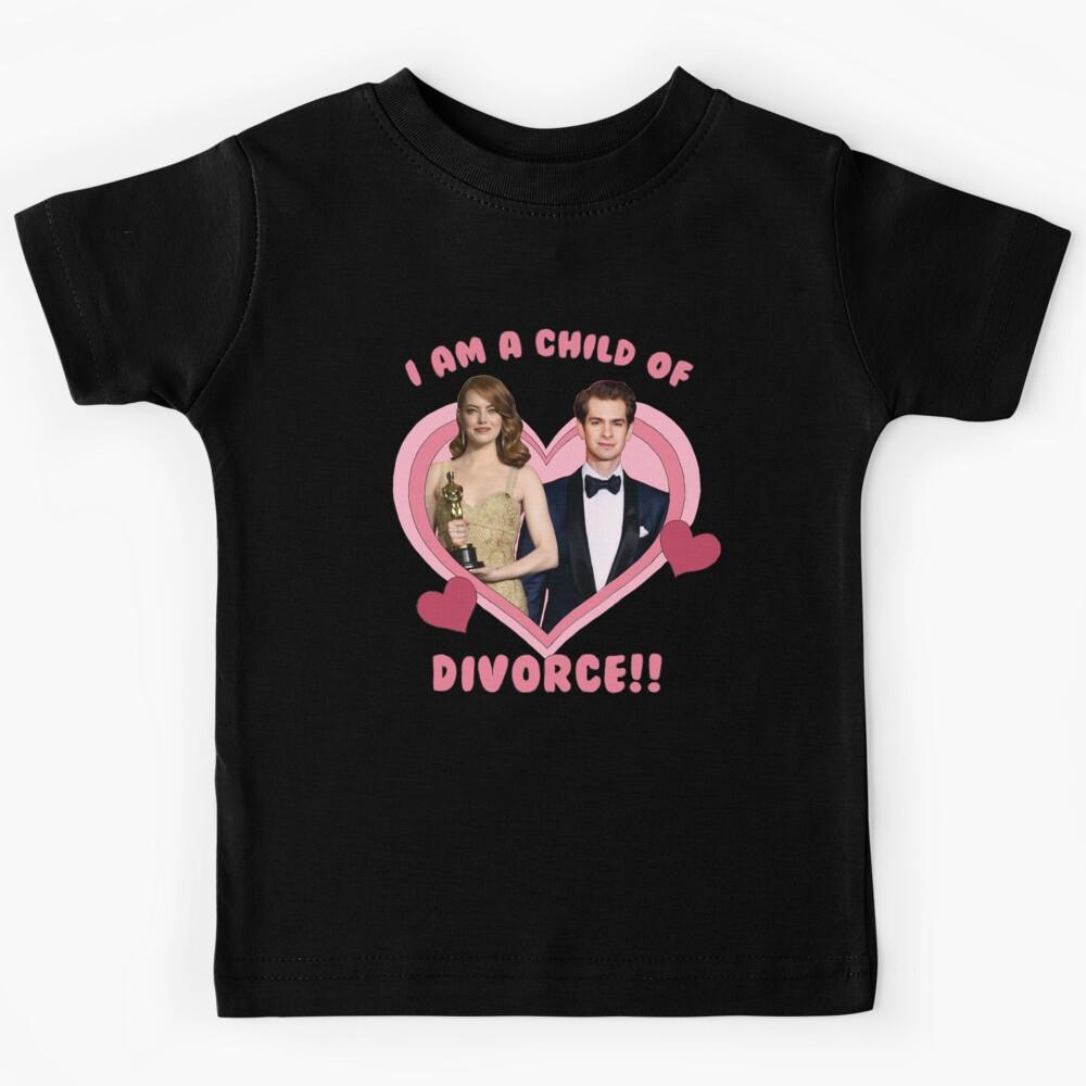 andrew garfield and emma stone child of divorce Kids T-Shirt 140