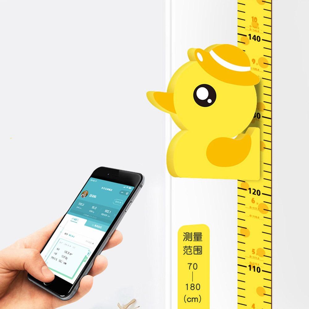 Self-adhesive Height Measuring Ruler Animal Magnetic Wall Sticker for Children