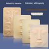 Realistic Silicone Practice Skin for Semi-Permanent Makeup: Eyebrows, Eyes, Lips Tattoo Training for Beginners
