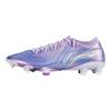 Li Ning Comfortable Versatile Practical Synthetic Leather Shock Absorbing Durable Soccer Shoes Men Soccer Shoes Blue Purple YSZU009-4
