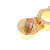 2Pcs M8 M10 Car Battery Terminal Wire Clamps Brass Positive Negative Top Post Connectors Battery Terminal Clips