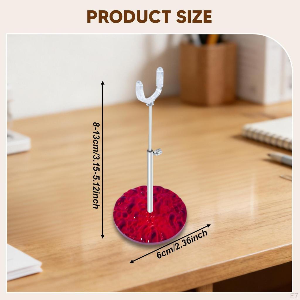 1/12 BJD Doll Stand Adjustable Height Premium Action Figure Sturdy Durability Portable