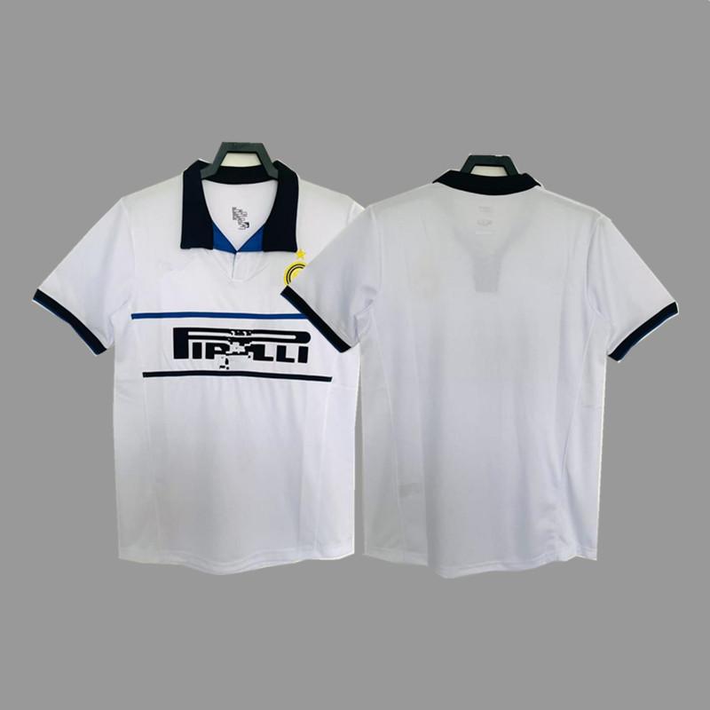 Inter Retro Jersey Football Jersey Classic Baggio Ronaldo Zanetti Figo Adriano Jersey