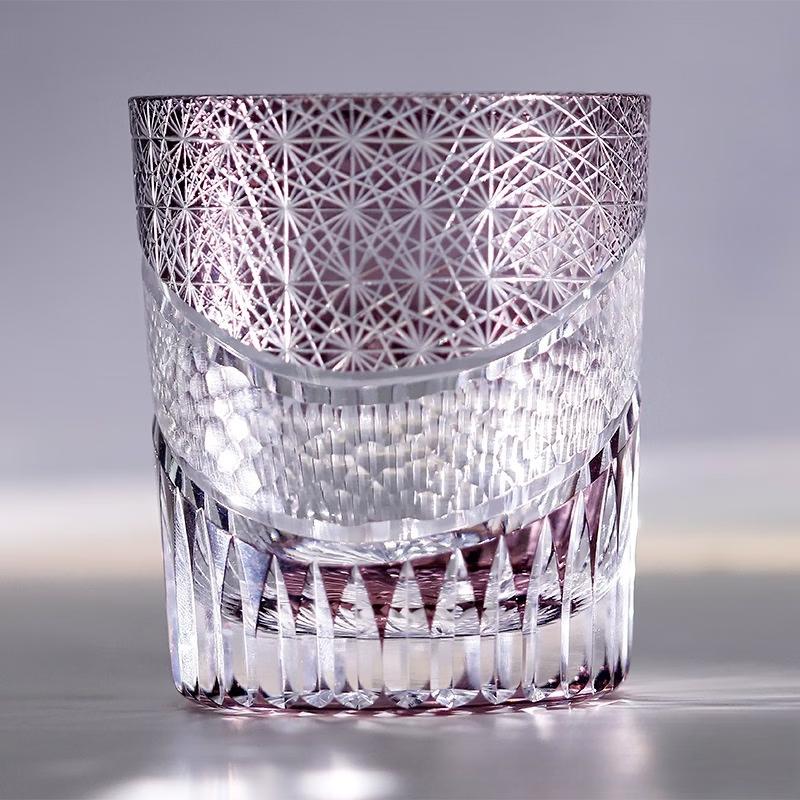 

Japanese Edo Kiriko Crystal Glass Cup Set