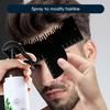 Men Hair Styling Template Barber Haircut Card with Measurement Hairline Enhancement Card Shape Trim Curve Hairline Template