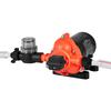 RV Water Pump, 12V DC 4 GPM (15.1 L/min), 3-Chamber Self-Priming Diaphragm Water Pump with Automatic Pressure Switch, 40 PSI Max Pressure, On Demand