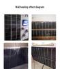 Graphene Carbon Crystal Wall-Mounted Heater for Fast Heating in Homes and Dormitories