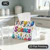 1pc Science-Themed Tissue Box Holder with Lab Beaker & Tube - Vibrant Suitable for Household,,, - Compact Portable Tissue Dispenser for Rooms, Labs, O