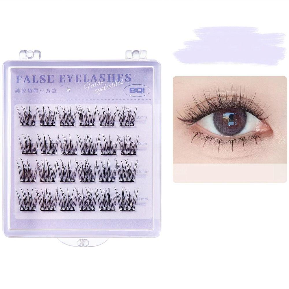 Natural Manga Lashes Lovable Fake Eye Lashes Super Soft Segmented False Eyelash  Newbie
