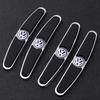 W194pcs Rubber Bumper Strip Car Door Anti-Collision Emblem Sticker for VW Golf Polo Passat Touran Accessories