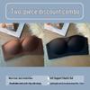 Seamless Strapless Non-Slip Bandeau: Invisible Lift & Support Bra for Small Chest