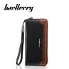 Baellerry Portafogli Lunghi Moda Uomo Design Vintage Porta Carte Portamonete per Uomo Borsa con Zip Maschile