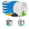 Pet Water Dispenser Filter Cartridge for Cat & Dog Feeder - Cotton Mesh Filter Accessories
