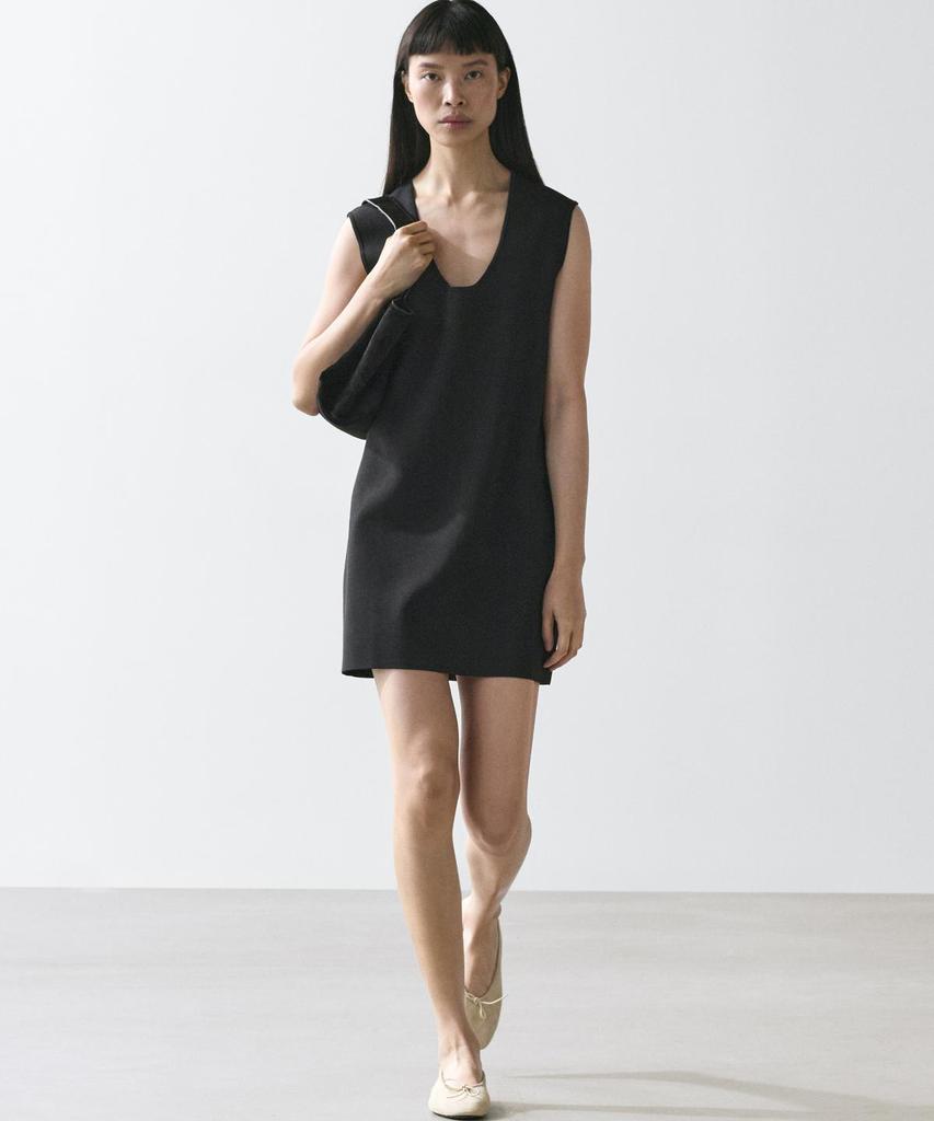 Masimodutti Fluid Mini Dress
