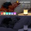 RGB LED Touch Night Light, USB Charging, Dimmable Desk Light,  Portable Bedside Light Suitable For Bedrooms Desktop Night lamp