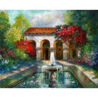 5D DIY Diamantmalerei Landschaft Kreuzstich Landschaft Diamantstickerei Verkauf Heimdeko Bastelset