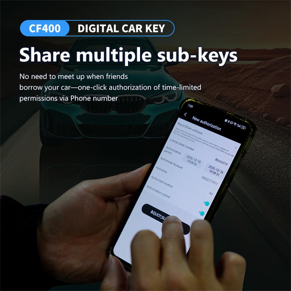 Upgraded Digital Key Smartphone APP Controlled Remote Startup Locating For Car