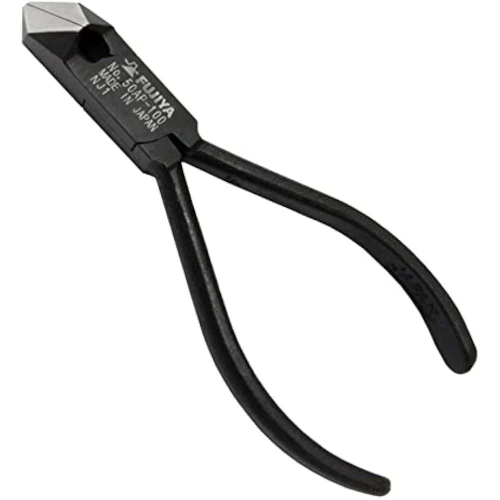 Fujiya (Fujiya) oblique nippers (no grip) oblique blade 100mm 50AP-100