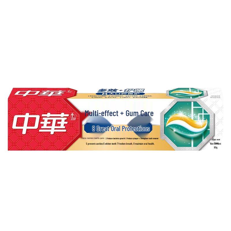Zhonghua Multi-Effect Whitening & Gum Care Toothpaste, Cool Mint