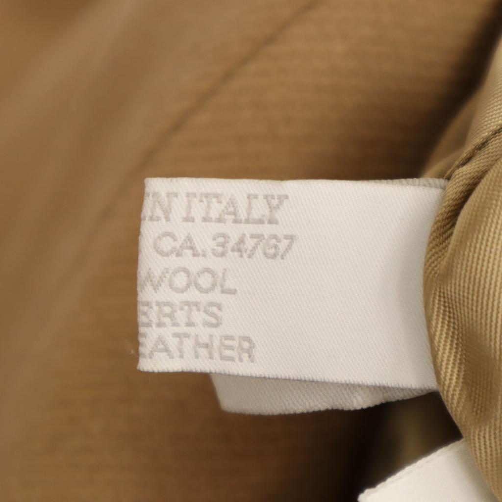 Prada Hergestellt in Italien Wollmantel 38 beige Damen Gebraucht